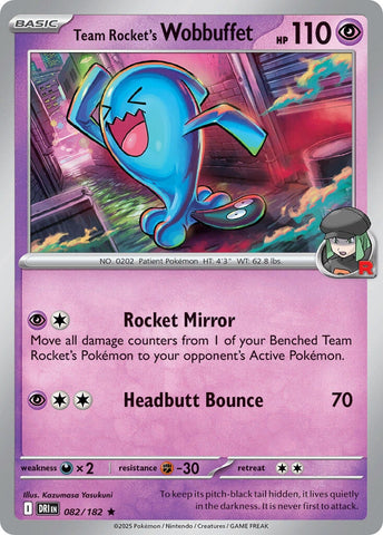 Image for Team Rocket's Wobbuffet (Deck Exclusives) (PR) - Pokemon