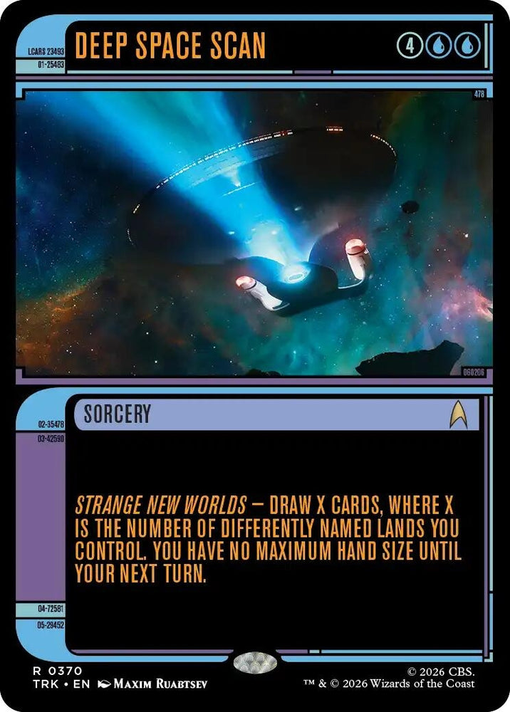 Image for Deep Space Scan (Showcase) (370) (Star Trek) (TRK) - Magic: The Gathering