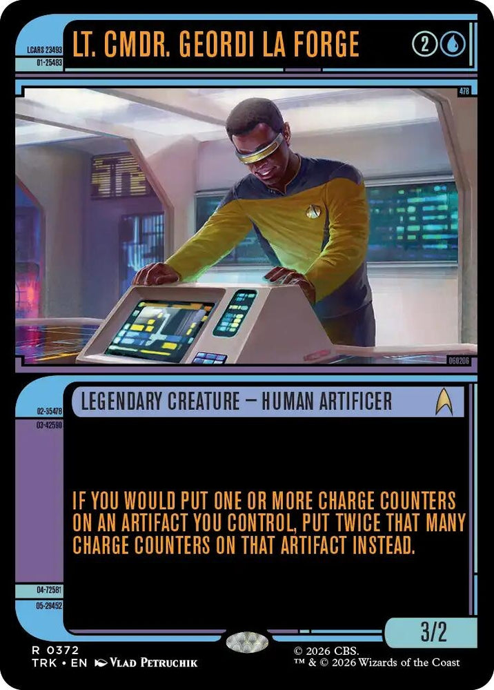 Image for Lt. Cmdr. Geordi La Forge (Showcase) (372) (Star Trek) (TRK) - Magic: The Gathering
