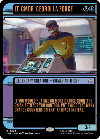 Image for Lt. Cmdr. Geordi La Forge (Showcase) (372) (Star Trek) (TRK) - Magic: The Gathering