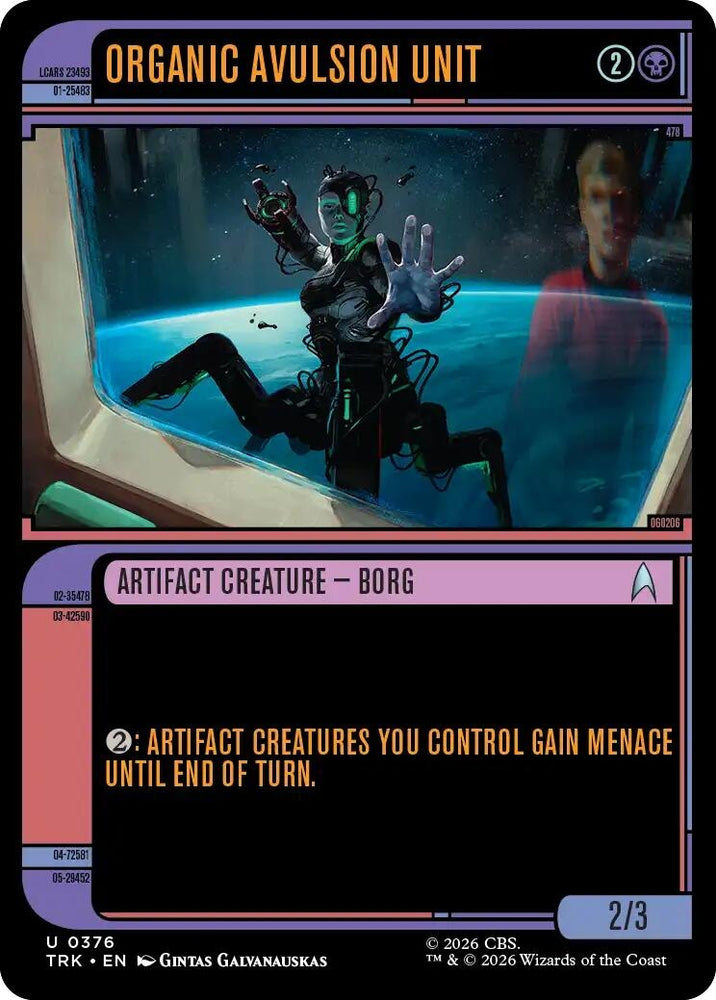 Image for Organic Avulsion Unit (Showcase) (376) (Star Trek) (TRK) - Magic: The Gathering