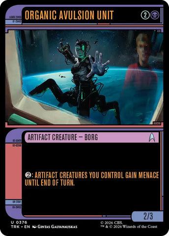 Image for Organic Avulsion Unit (Showcase) (376) (Star Trek) (TRK) - Magic: The Gathering
