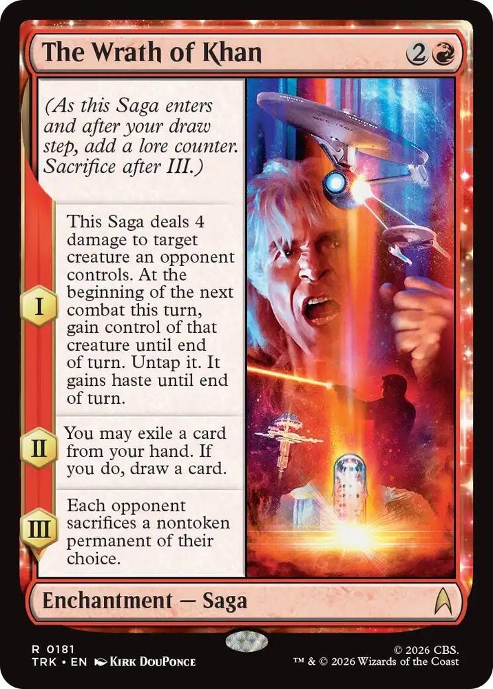 Image for The Wrath of Khan (181) (Star Trek) (TRK) - Magic: The Gathering