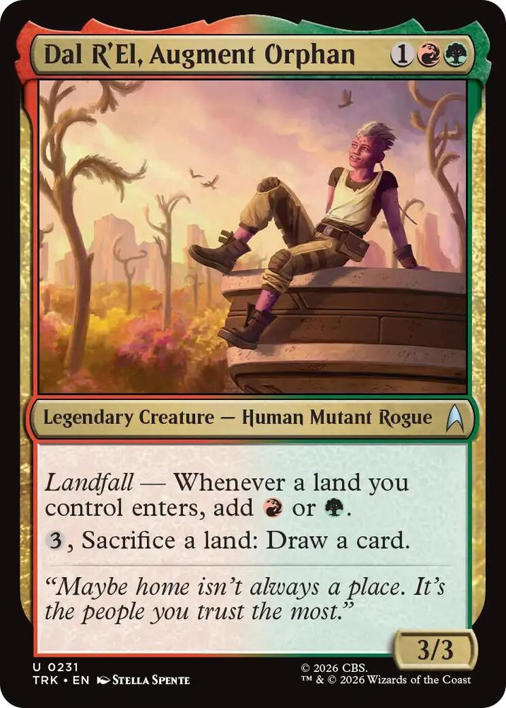 Image for Dal R'El, Augment Orphan (231) (Star Trek) (TRK) - Magic: The Gathering
