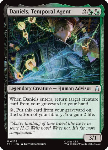 Image for Daniels, Temporal Agent (232) (Star Trek) (TRK) - Magic: The Gathering