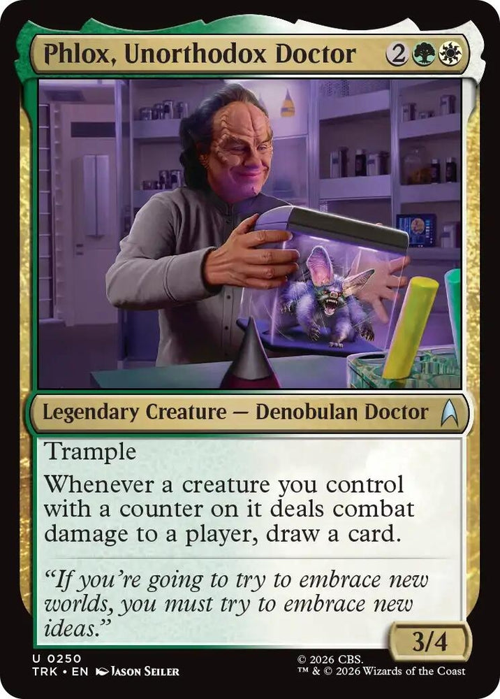 Image for Phlox, Unorthodox Doctor (250) (Star Trek) (TRK) - Magic: The Gathering