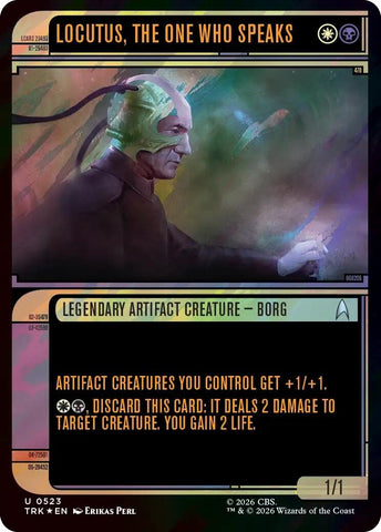 Image for Locutus, the One Who Speaks (Showcase) (Surge Foil) (523) (Star Trek) (TRK) - Magic: The Gathering
