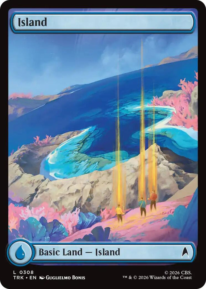 Image for Island (0308) (308) (Star Trek) (TRK) - Magic: The Gathering
