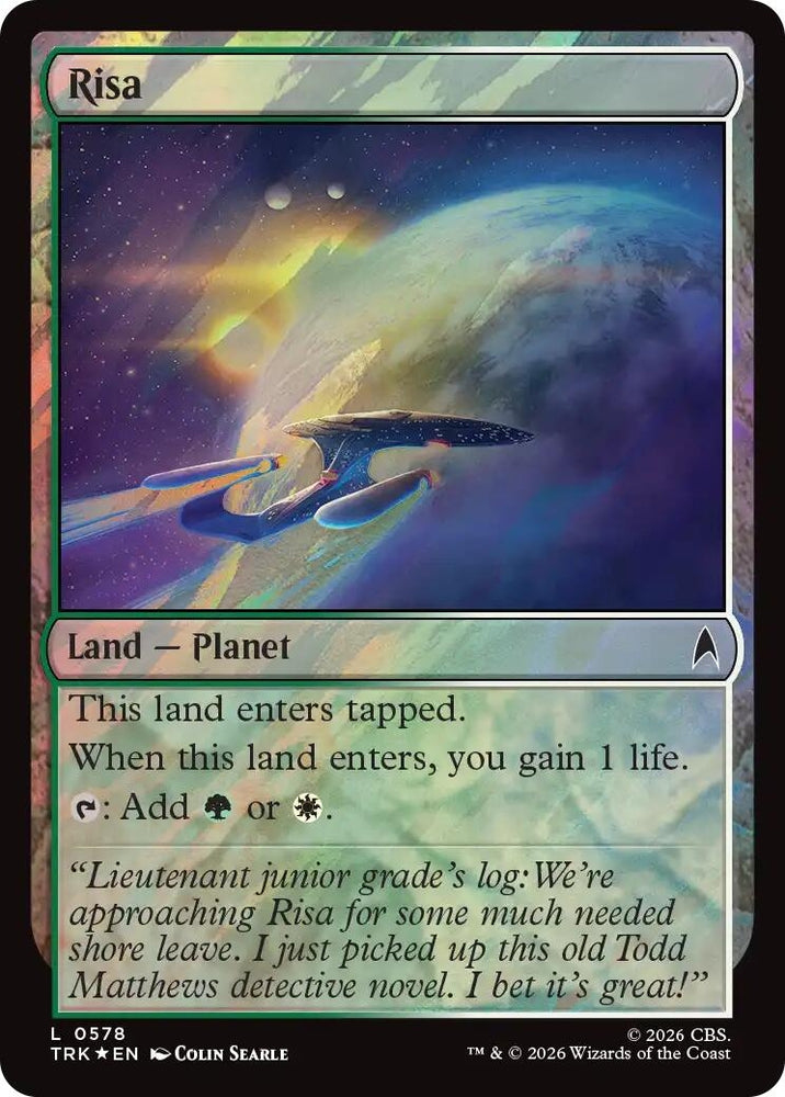 Image for Risa (Surge Foil) (578) (Star Trek) (TRK) - Magic: The Gathering