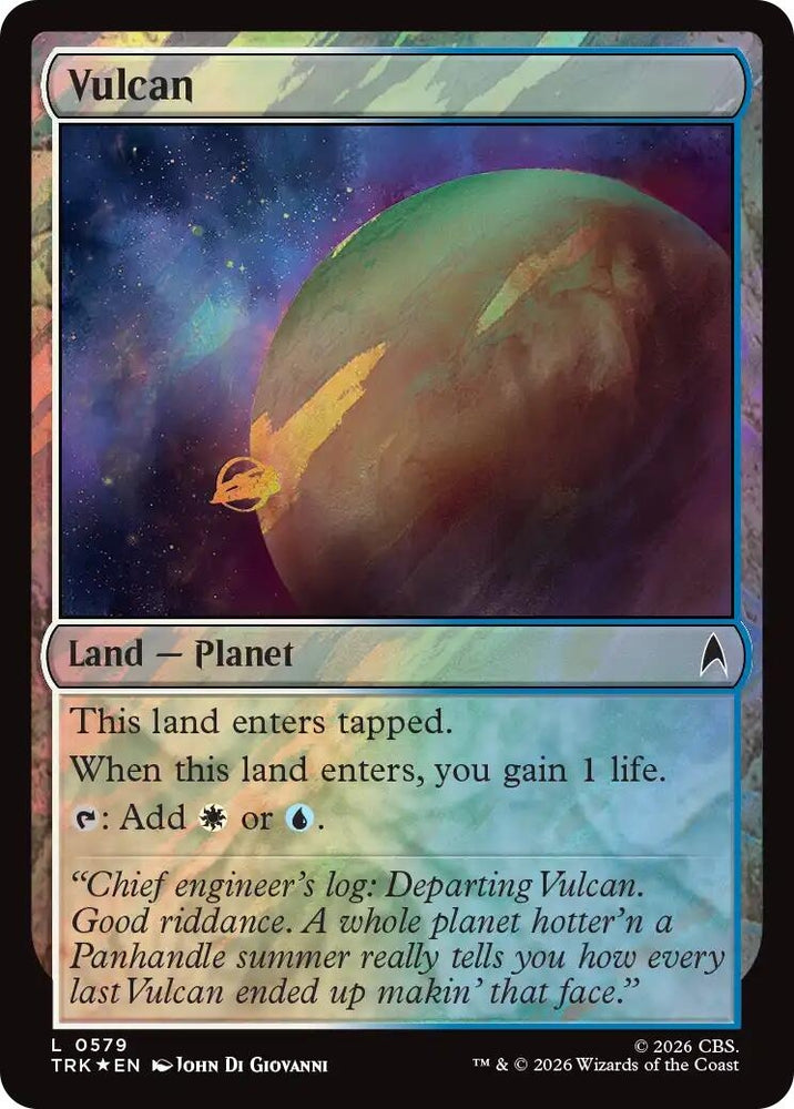 Image for Vulcan (Surge Foil) (579) (Star Trek) (TRK) - Magic: The Gathering