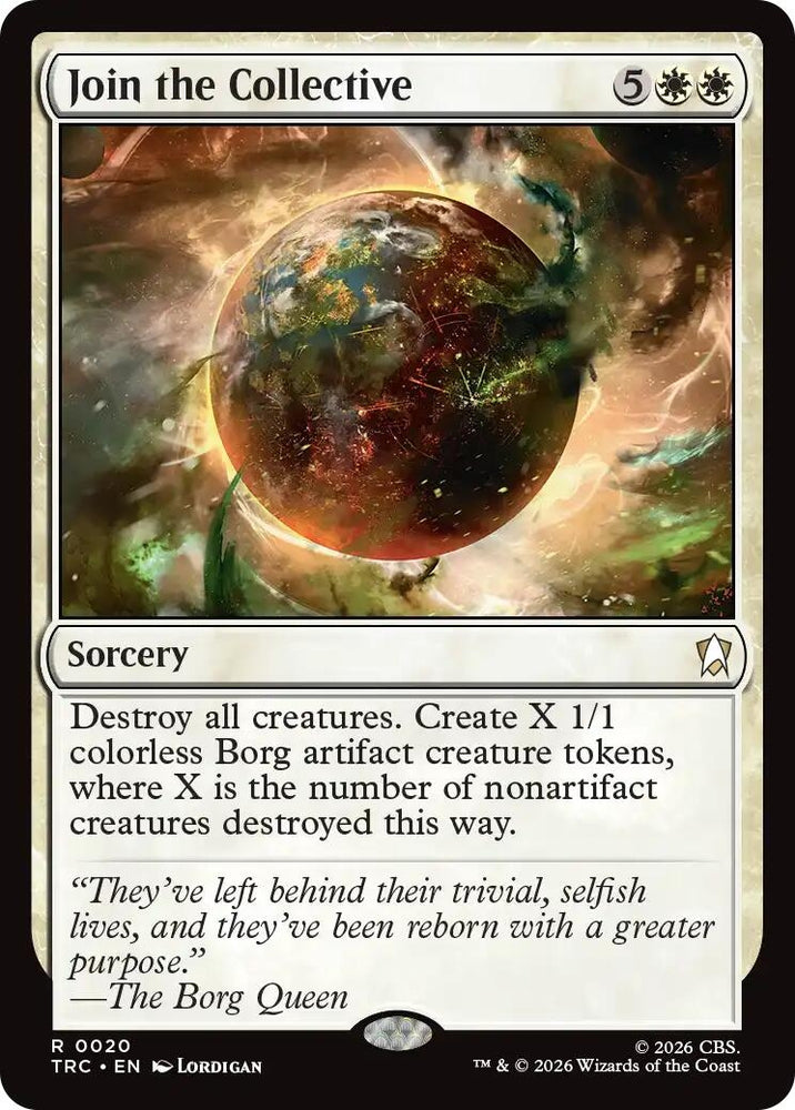 Image for Join the Collective (Surge Foil) (20) (Commander: Star Trek) (TRC) - Magic: The Gathering