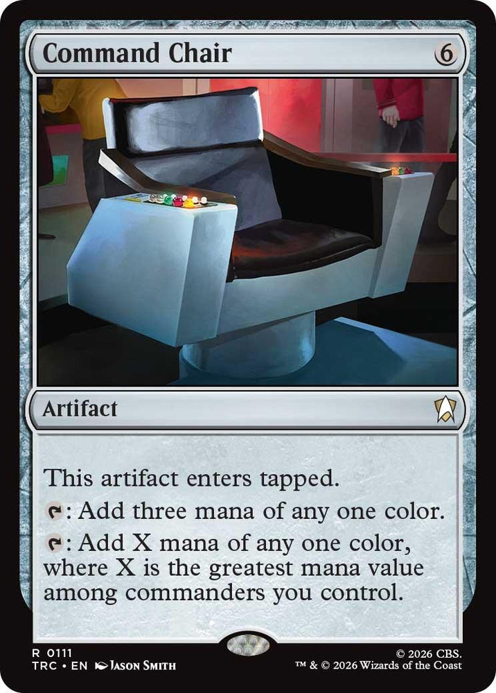 Image for Command Chair (111) (Commander: Star Trek) (TRC) - Magic: The Gathering