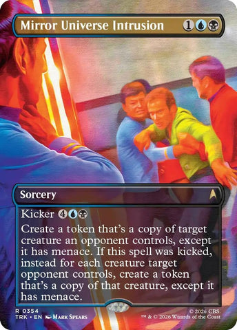 Image for Mirror Universe Intrusion (Borderless) (354) (Star Trek) (TRK) - Magic: The Gathering