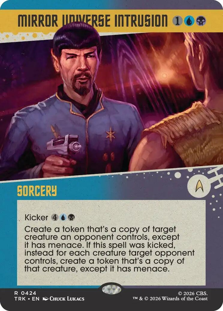 Image for Mirror Universe Intrusion (Showcase) (424) (Star Trek) (TRK) - Magic: The Gathering