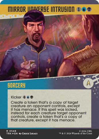 Image for Mirror Universe Intrusion (Showcase) (Surge Foil) (548) (Star Trek) (TRK) - Magic: The Gathering