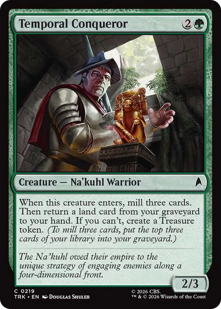 Image for Temporal Conqueror (219) (Star Trek) (TRK) - Magic: The Gathering