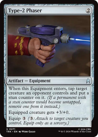 Image for Type-2 Phaser (271) (Star Trek) (TRK) - Magic: The Gathering