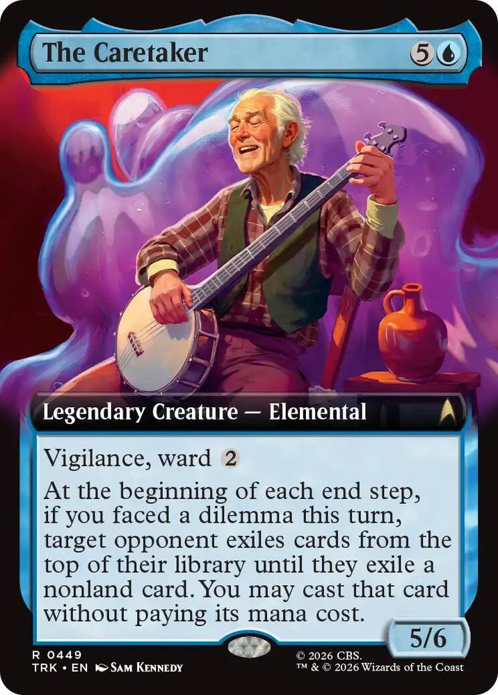 Image for The Caretaker (Extended Art) (449) (Star Trek) (TRK) - Magic: The Gathering