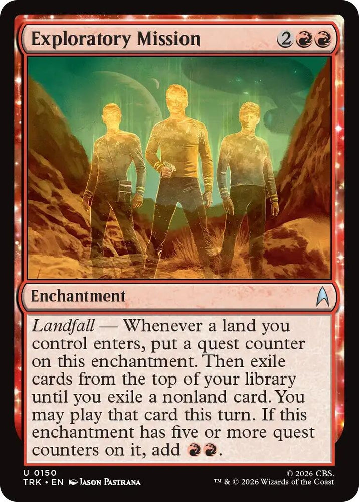 Image for Exploratory Mission (150) (Star Trek) (TRK) - Magic: The Gathering