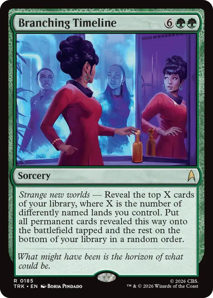 Image for Branching Timeline (185) (Star Trek) (TRK) - Magic: The Gathering