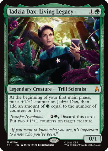 Image for Jadzia Dax, Living Legacy (204) (Star Trek) (TRK) - Magic: The Gathering