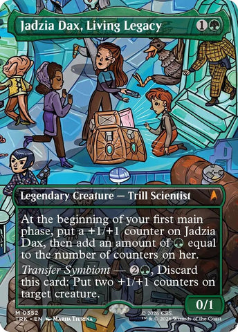 Image for Jadzia Dax, Living Legacy (Borderless) (352) (Star Trek) (TRK) - Magic: The Gathering
