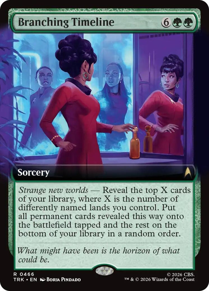 Image for Branching Timeline (Extended Art) (466) (Star Trek) (TRK) - Magic: The Gathering