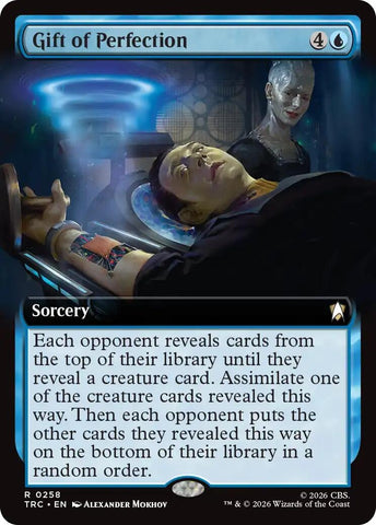 Image for Gift of Perfection (Extended Art) (258) (Commander: Star Trek) (TRC) - Magic: The Gathering