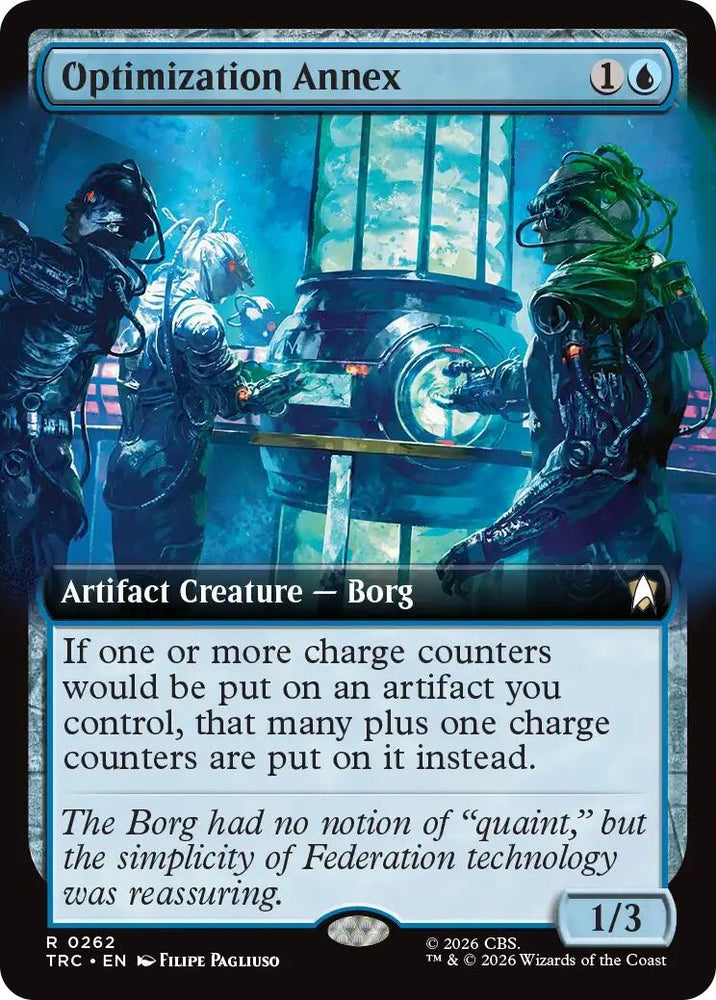 Image for Optimization Annex (Extended Art) (262) (Commander: Star Trek) (TRC) - Magic: The Gathering
