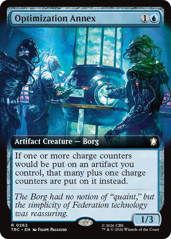 Image for Optimization Annex (Extended Art) (262) (Commander: Star Trek) (TRC) - Magic: The Gathering