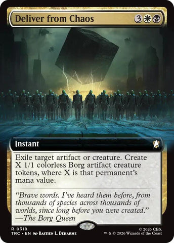 Image for Deliver from Chaos (Extended Art) (318) (Commander: Star Trek) (TRC) - Magic: The Gathering