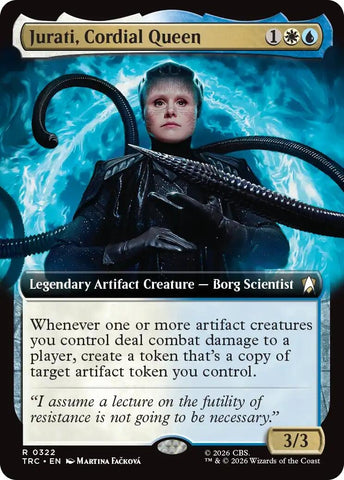 Image for Jurati, Cordial Queen (Extended Art) (322) (Commander: Star Trek) (TRC) - Magic: The Gathering