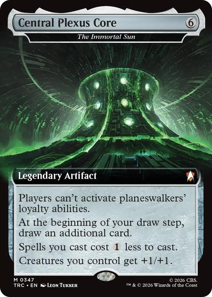 Image for Central Plexus Core - The Immortal Sun (Extended Art) (347) (Commander: Star Trek) (TRC) - Magic: The Gathering