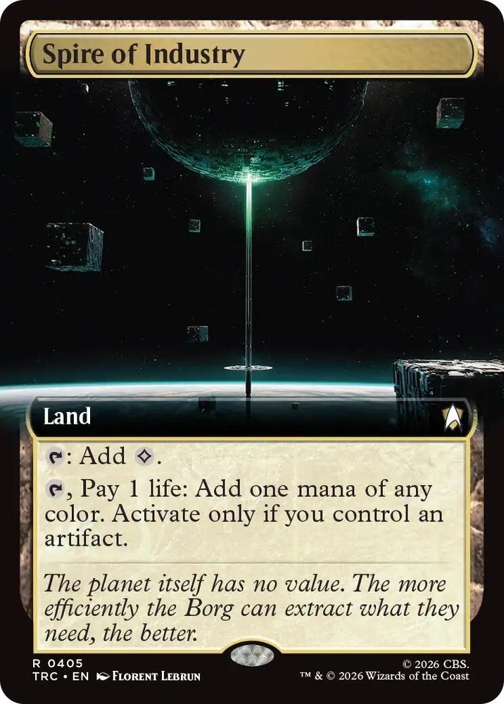 Image for Spire of Industry (Extended Art) (405) (Commander: Star Trek) (TRC) - Magic: The Gathering