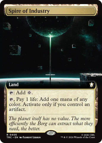 Image for Spire of Industry (Extended Art) (405) (Commander: Star Trek) (TRC) - Magic: The Gathering