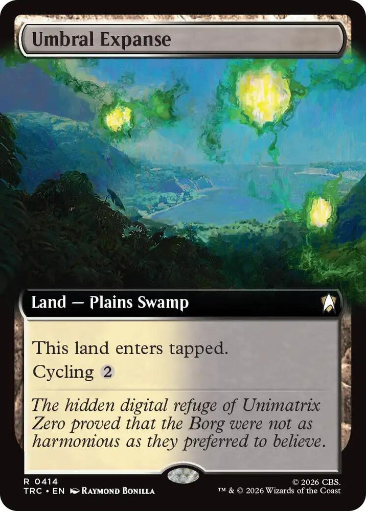 Image for Umbral Expanse (Extended Art) (414) (Commander: Star Trek) (TRC) - Magic: The Gathering