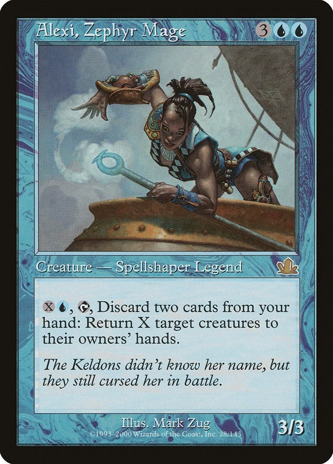 Image for Alexi, Zephyr Mage (28) [Prophecy]