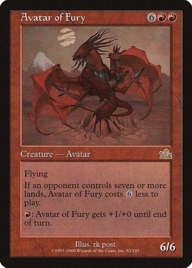 Image for Avatar of Fury (82) [Prophecy]