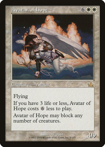 Image for Avatar of Hope (3) [Prophecy]