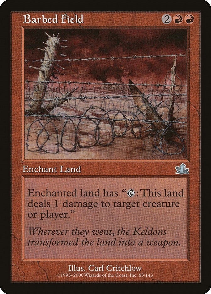Image for Barbed Field (83) [Prophecy]
