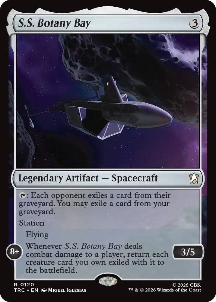 Image for S.S. Botany Bay (120) (Commander: Star Trek) (TRC) - Magic: The Gathering