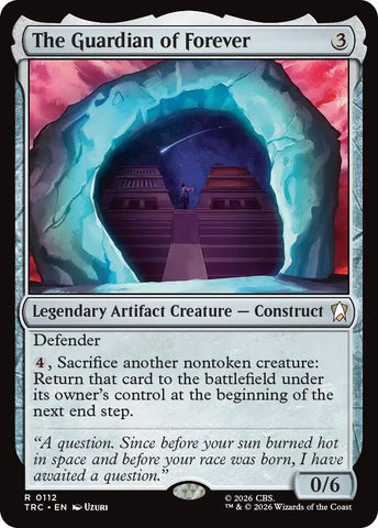 Image for The Guardian of Forever (Surge Foil) (112) (Commander: Star Trek) (TRC) - Magic: The Gathering