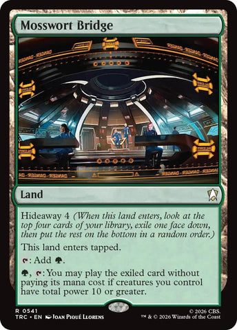 Image for Mosswort Bridge (Surge Foil) (541) (Commander: Star Trek) (TRC) - Magic: The Gathering
