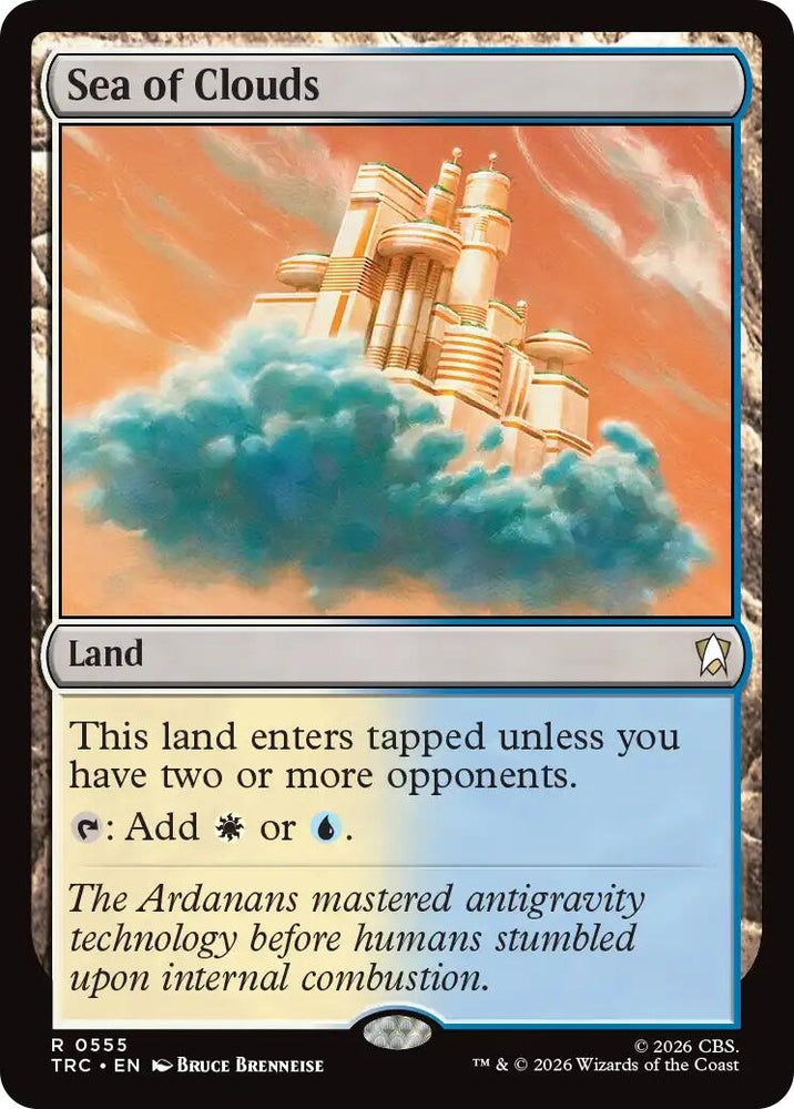 Image for Sea of Clouds (Surge Foil) (555) (Commander: Star Trek) (TRC) - Magic: The Gathering