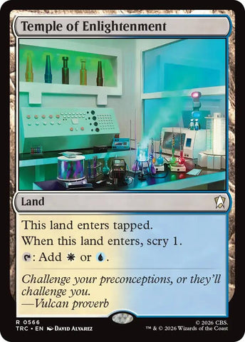 Image for Temple of Enlightenment (Surge Foil) (566) (Commander: Star Trek) (TRC) - Magic: The Gathering
