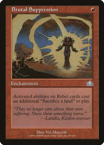 Image for Brutal Suppression (85) [Prophecy]