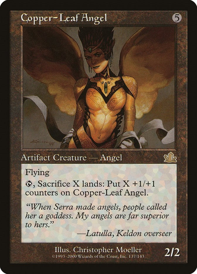 Image for Copper-Leaf Angel (137) [Prophecy]