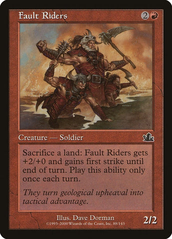 Image for Fault Riders (88) [Prophecy]