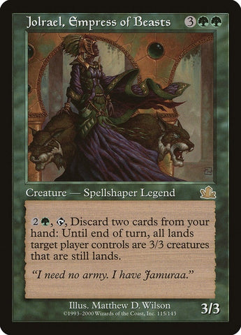 Image for Jolrael, Empress of Beasts (115) [Prophecy]