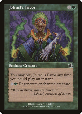 Image for Jolrael's Favor (116) [Prophecy]